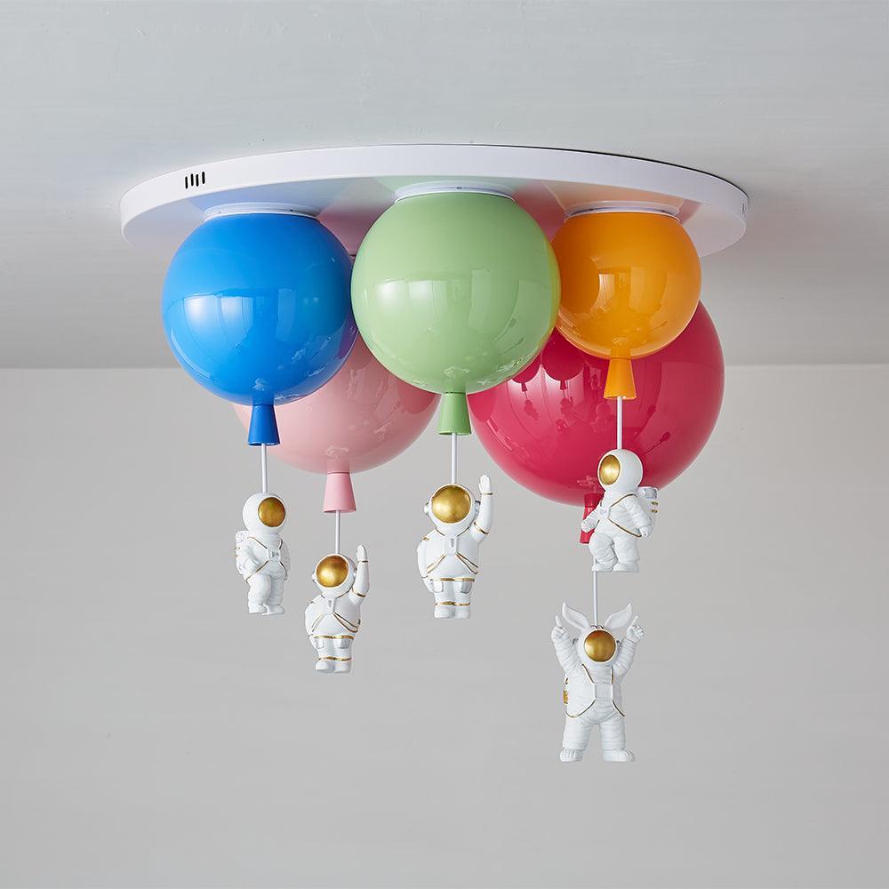 Lumanelle Deckenleuchte Astronaut Glossy Balloon für Kinderzimmer