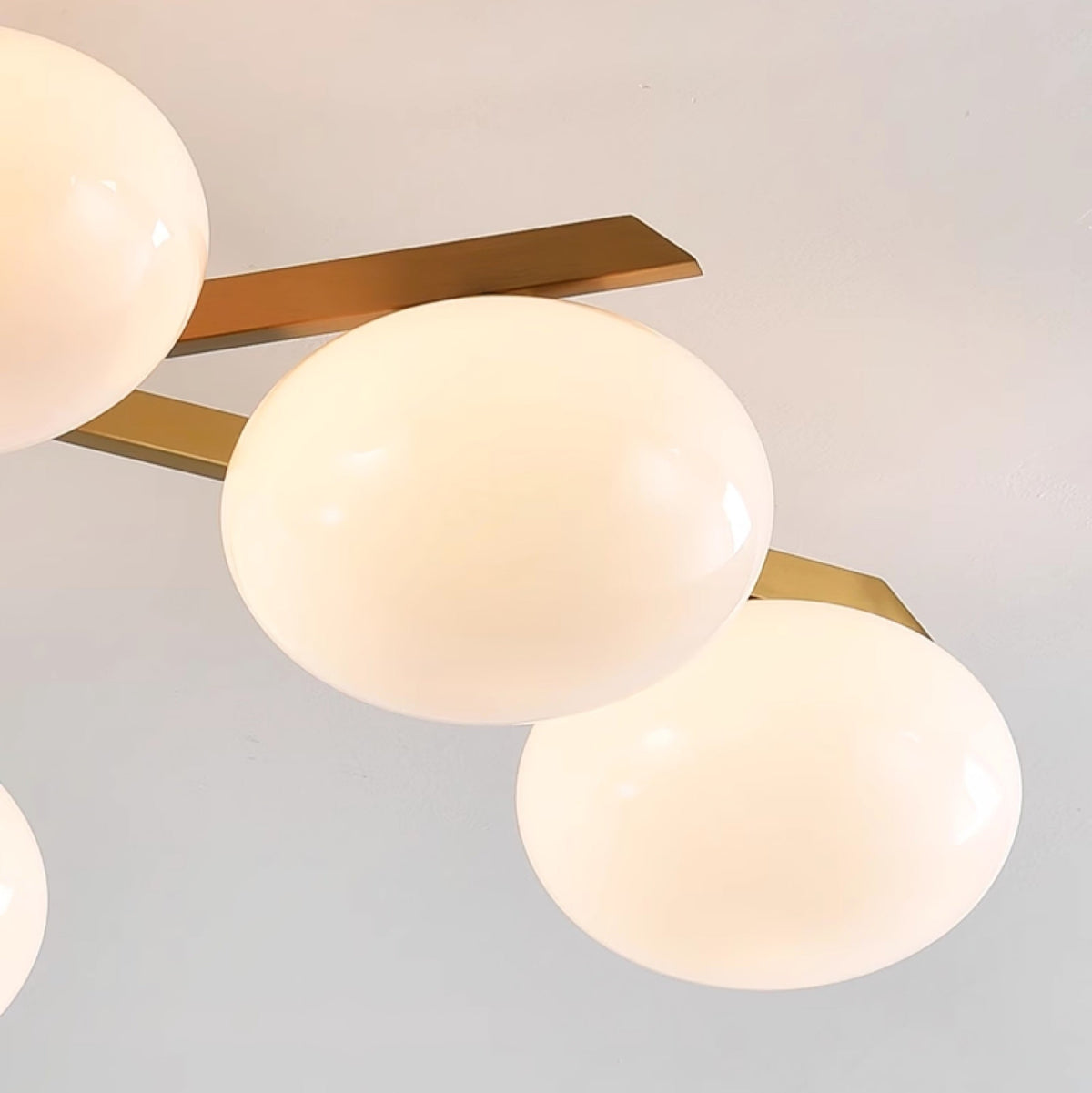 Velaraya moderne Deckenleuchte aus Glas