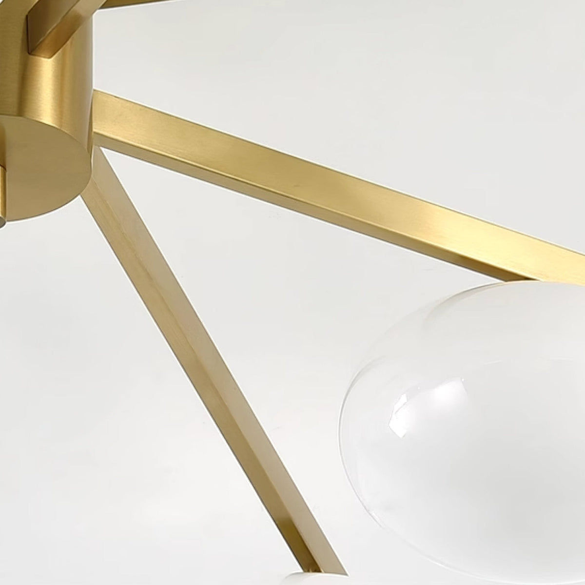 Velaraya moderne Deckenleuchte aus Glas