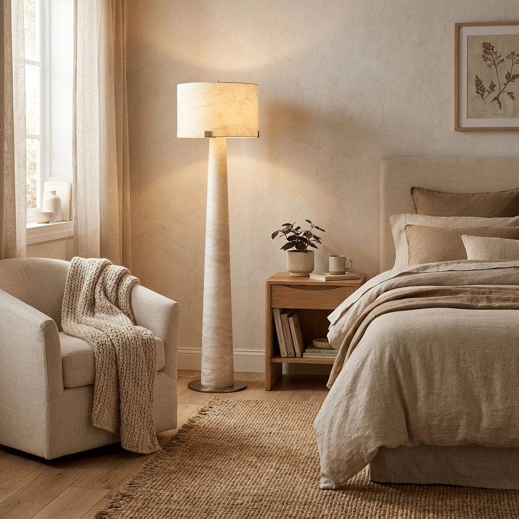 Nivaline Alabaster Stehleuchte