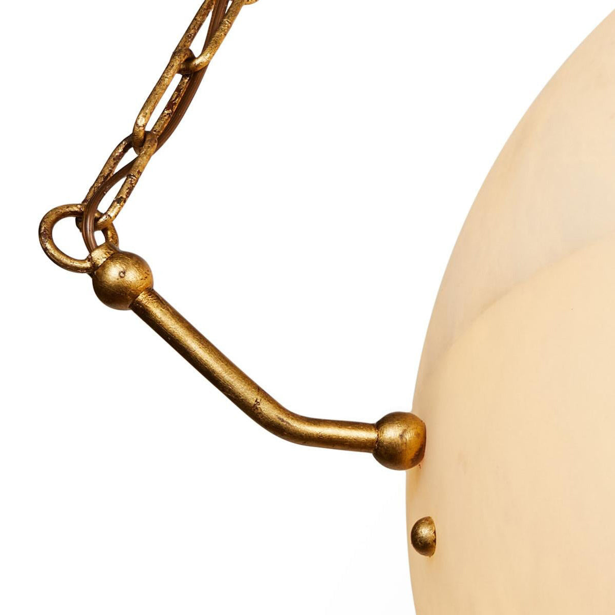 Himinuvys zeitgenössische minimalistische Pendelleuchte aus Alabaster