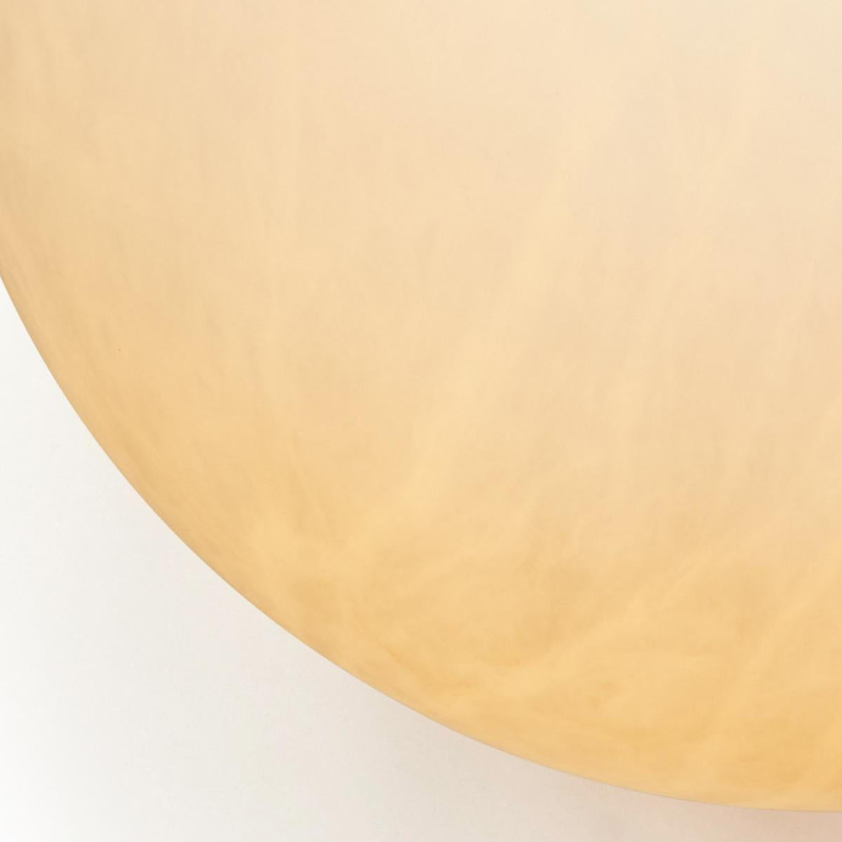 Himinuvys zeitgenössische minimalistische Pendelleuchte aus Alabaster