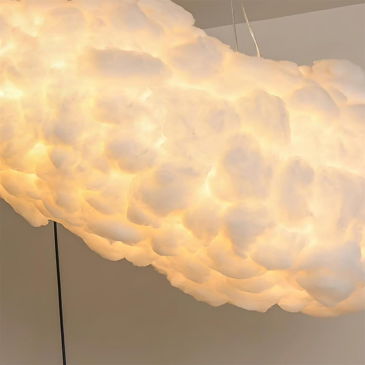 Cildes Baumwolle Sculpture Lamp