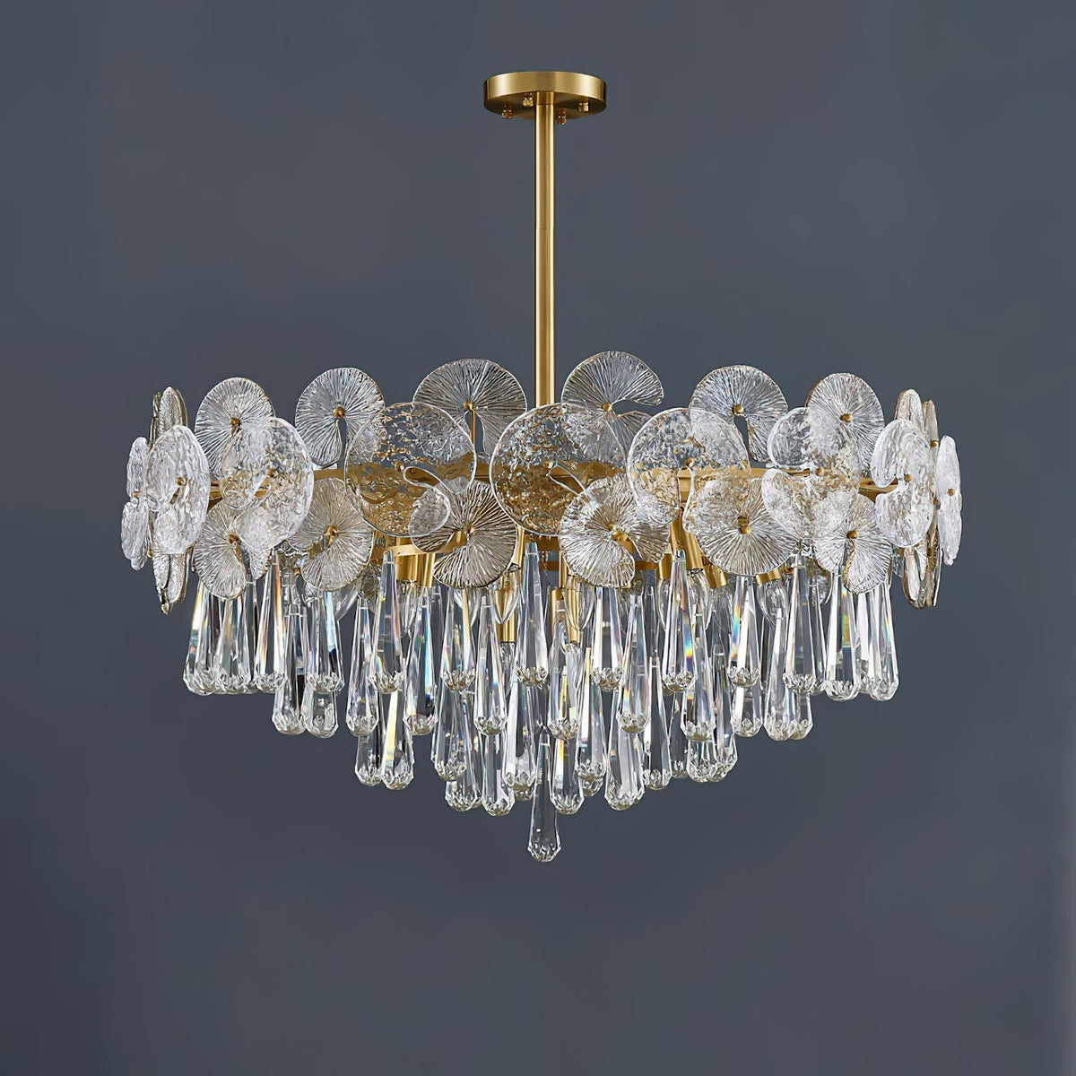 Caeluvyo Kronleuchter Postmodern Luxus Eleganz Kristall