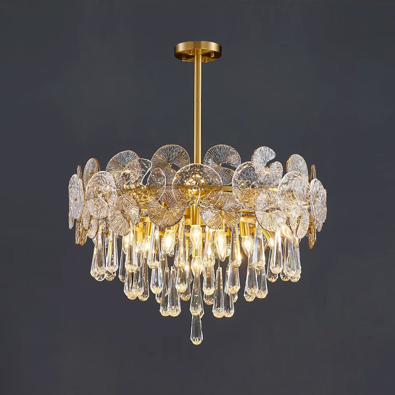 Caeluvyo Kronleuchter Postmodern Luxus Eleganz Kristall