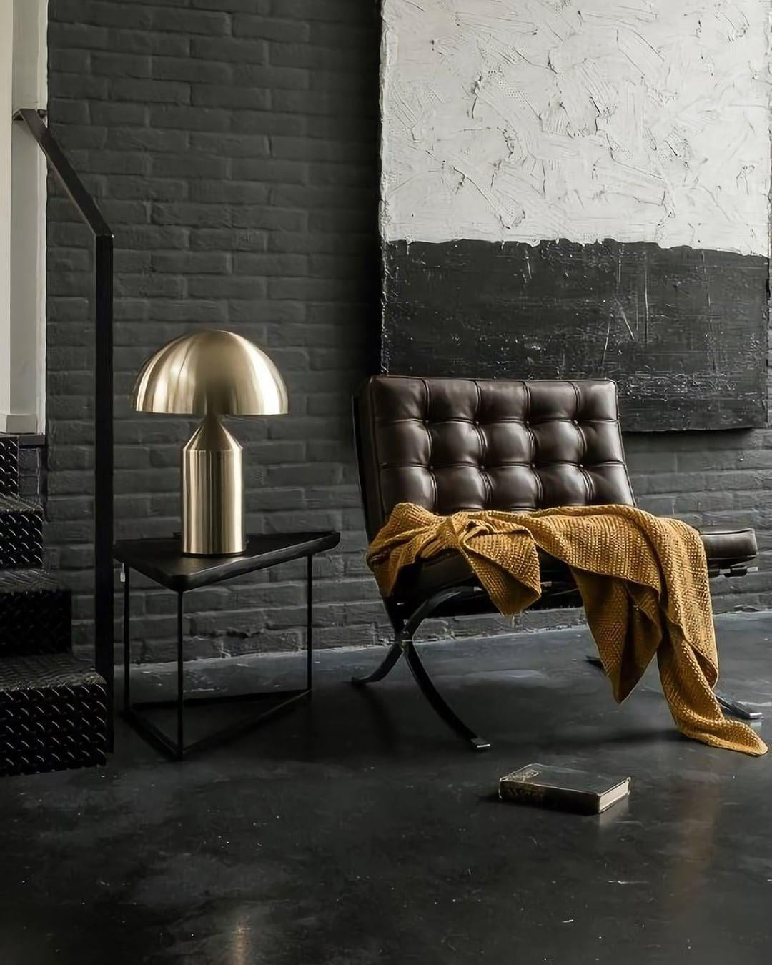 Selisina Industrielle Minimalistische Tischleuchte
