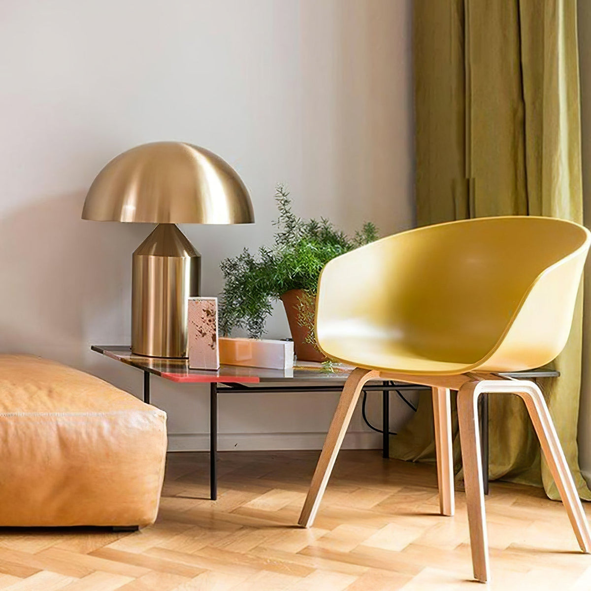 Selisina Industrielle Minimalistische Tischleuchte