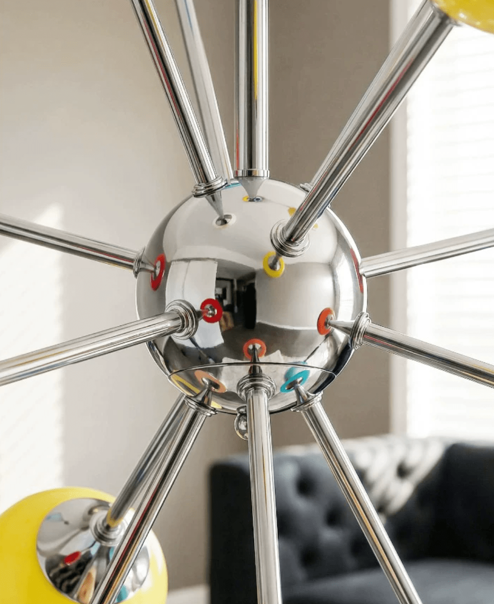 Atomic Sputnik Kronleuchter