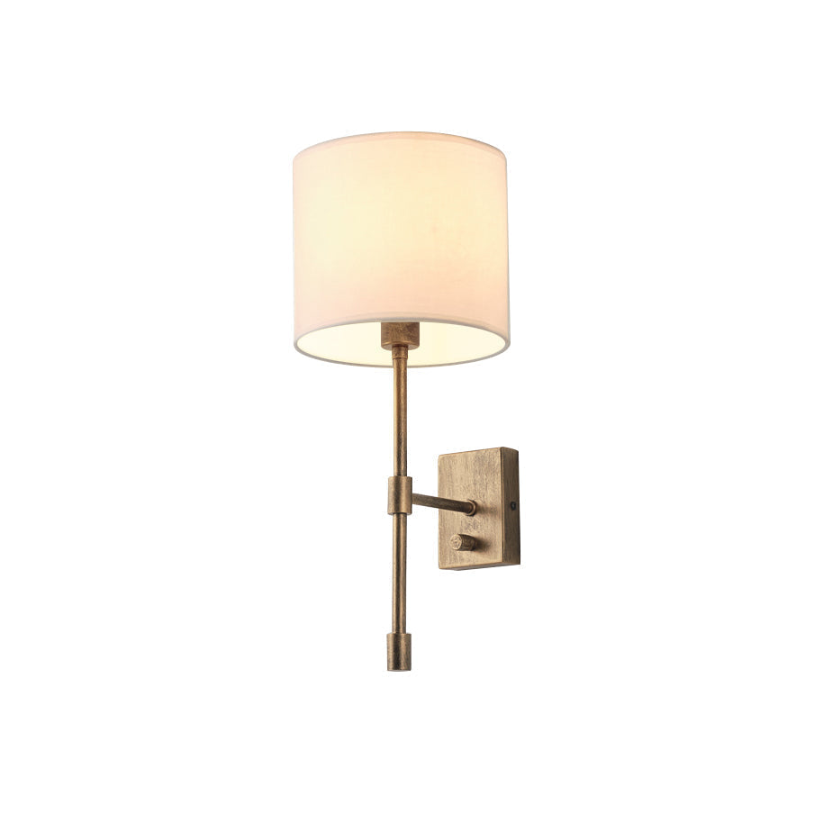Eirikuvyo moderne minimalistische Metall-Stoff-Wandleuchte
