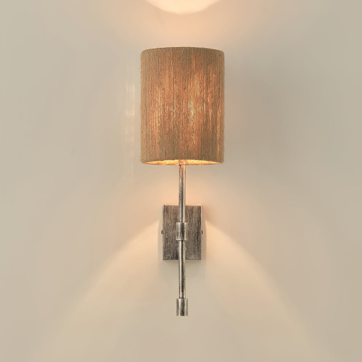 Eirikuvyo moderne minimalistische Metall-Stoff-Wandleuchte