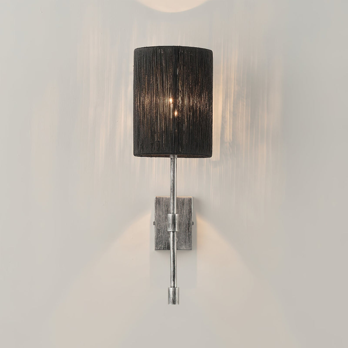 Eirikuvyo moderne minimalistische Metall-Stoff-Wandleuchte