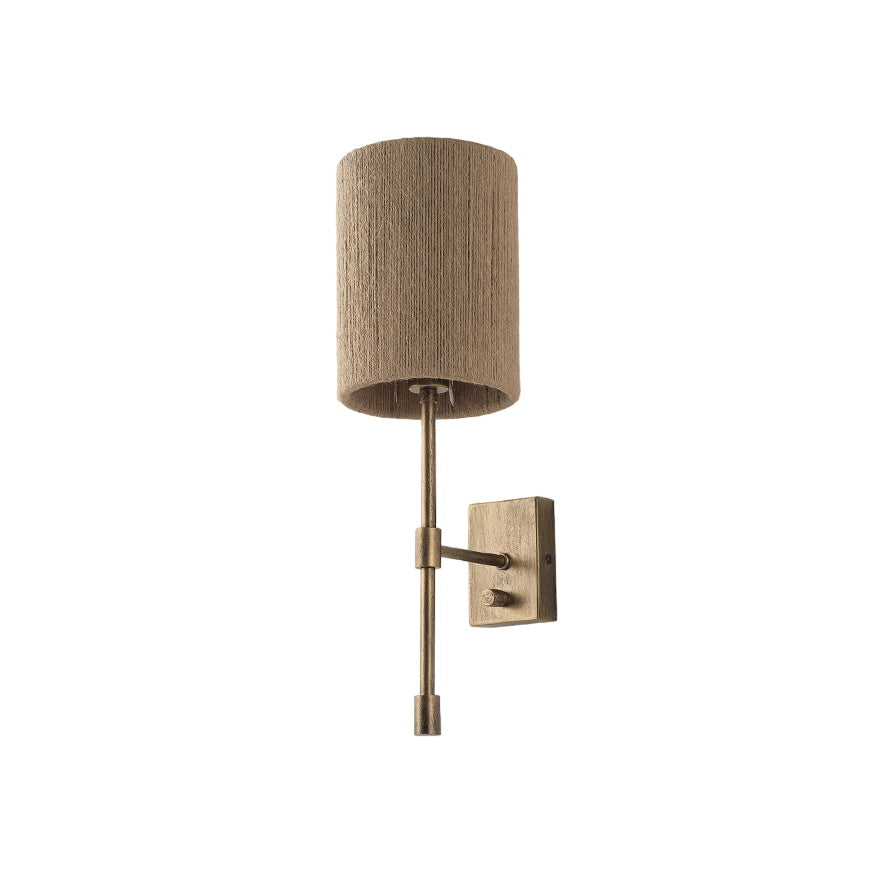 Eirikuvyo moderne minimalistische Metall-Stoff-Wandleuchte