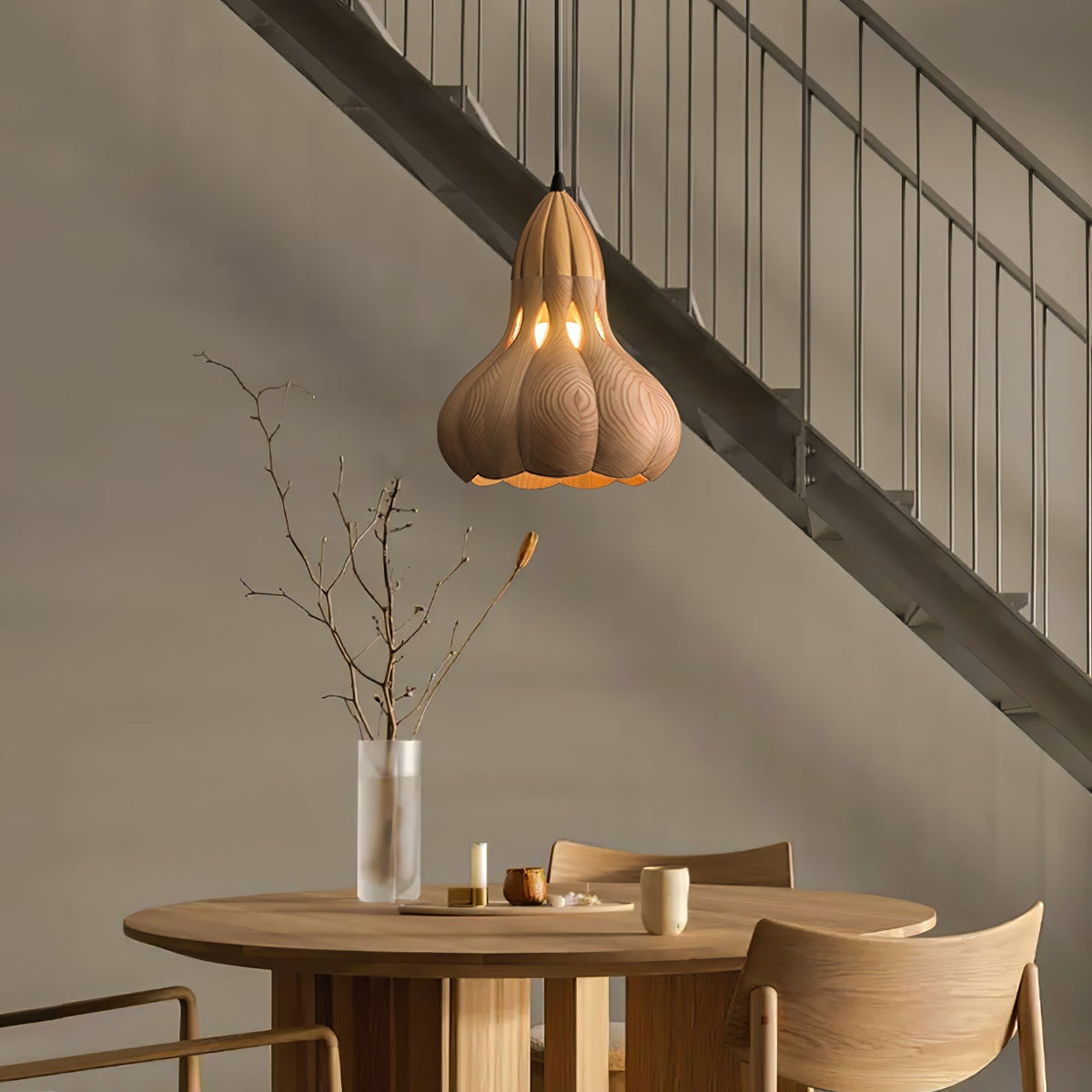 Arraeion Pendelleuchte aus Holz Individual Creativity