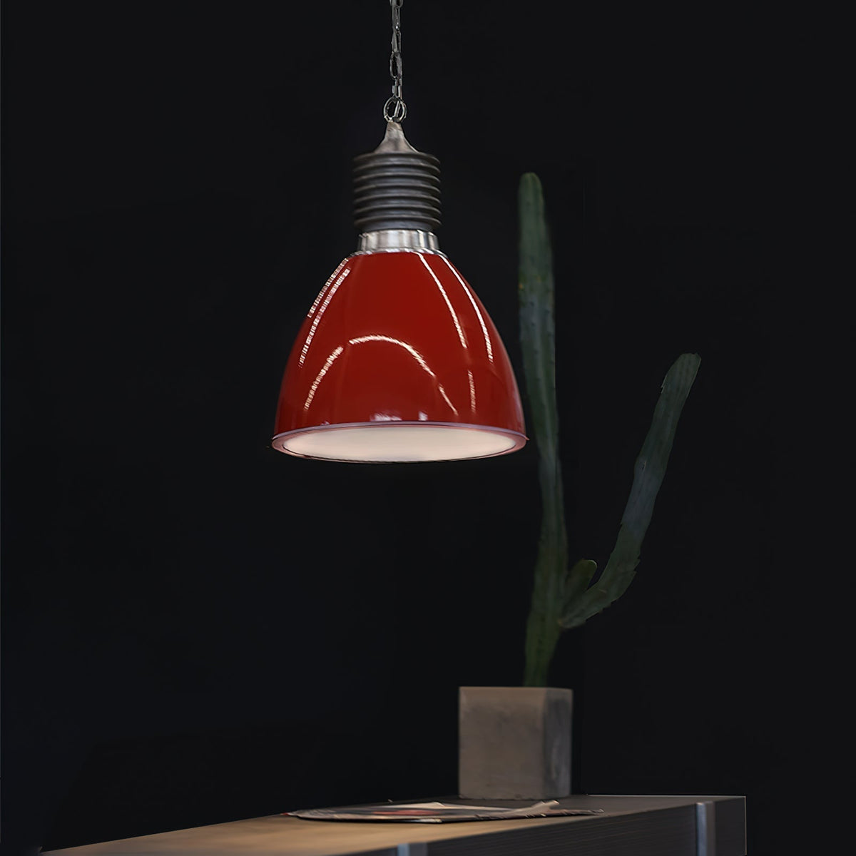 Kvennuvys moderne minimalistische Metall-Pendelleuchte