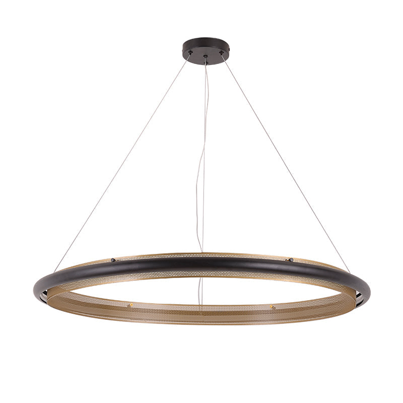 Himinuvyo Kronleuchter zeitgenössische minimalistische Kronleuchte mit integrierter LED