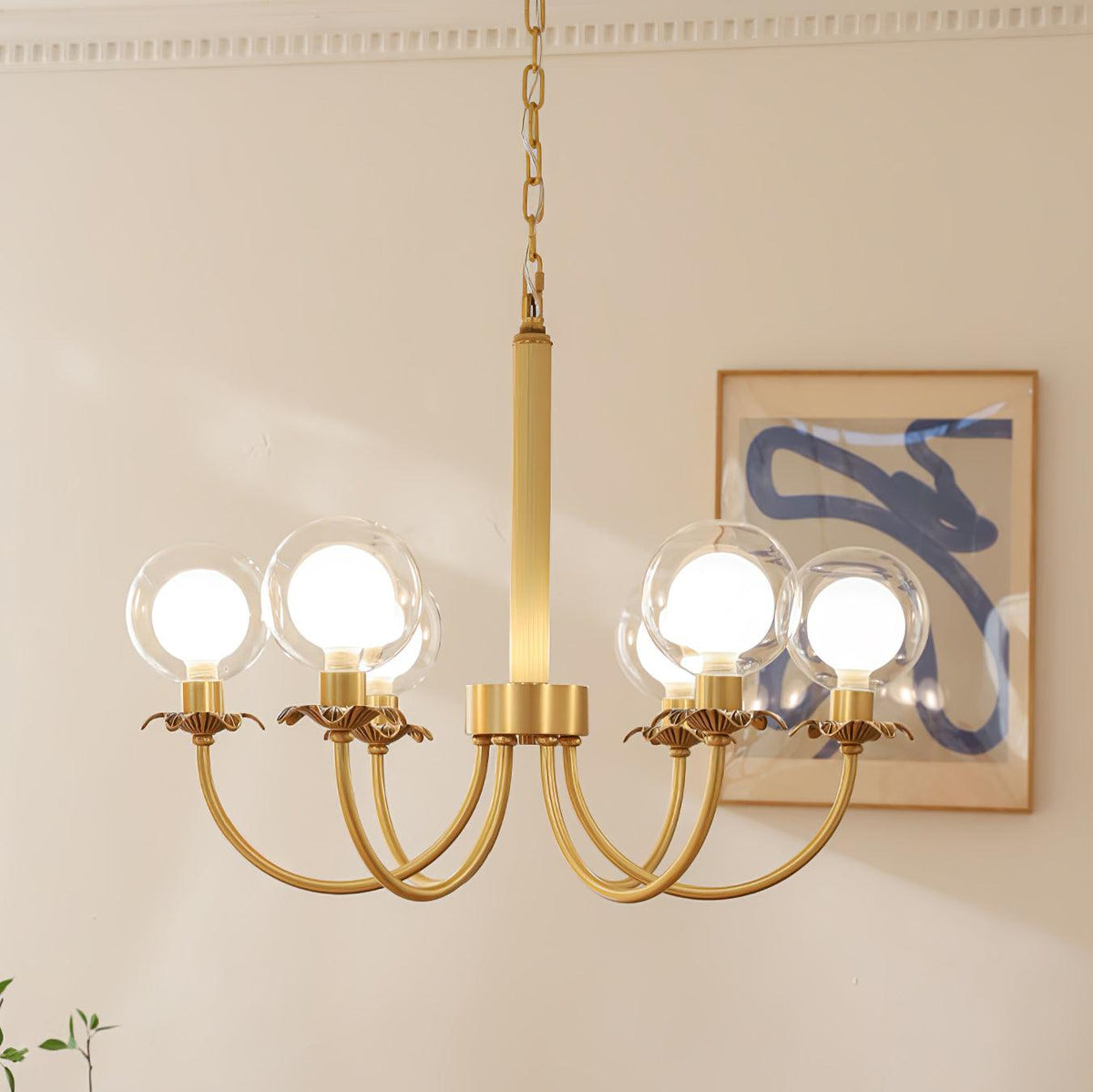Crown Kronleuchter Classic Glas