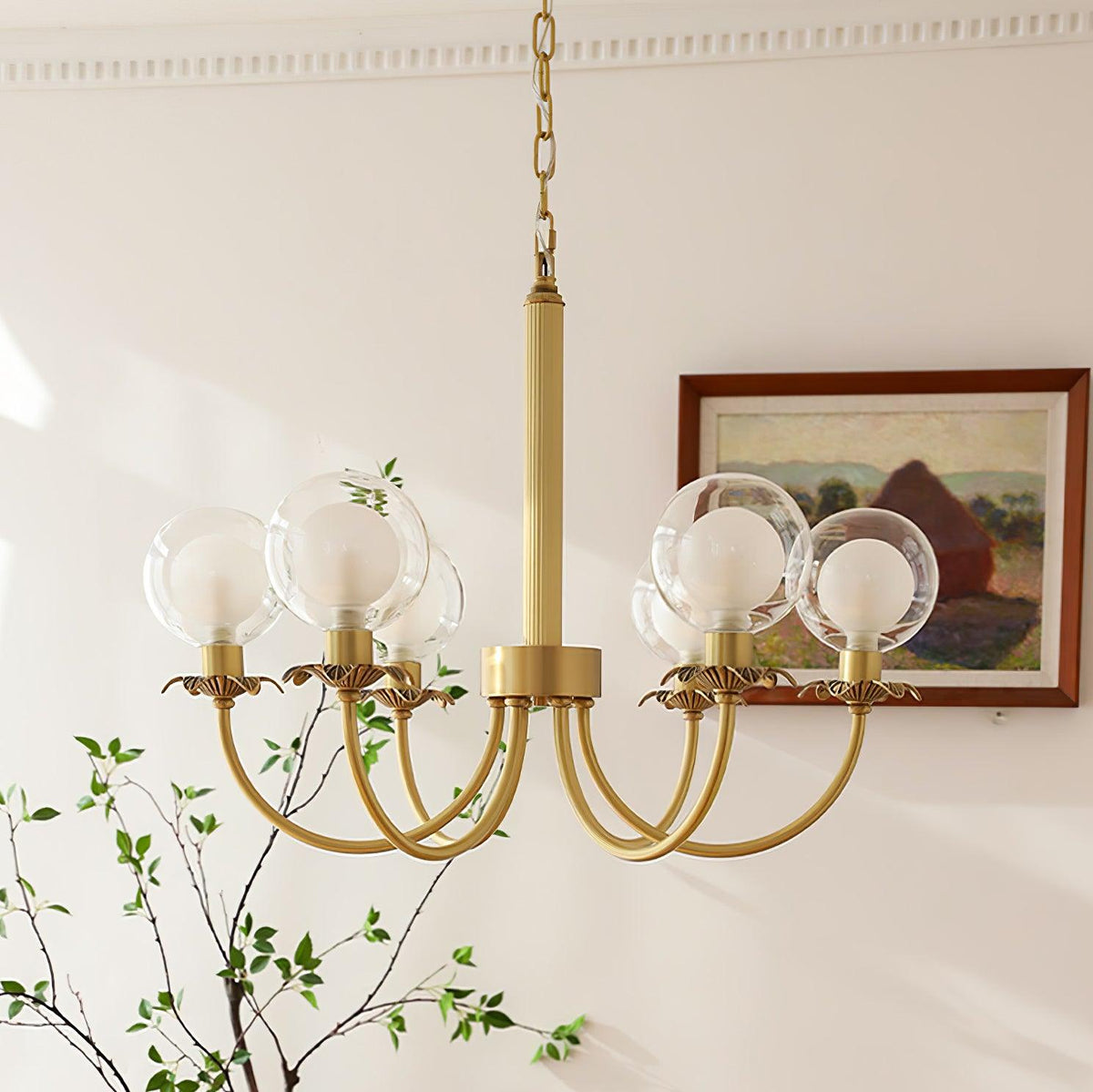 Crown Kronleuchter Classic Glas
