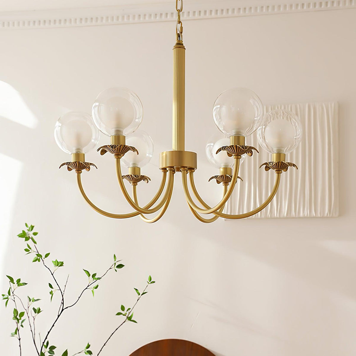 Crown Kronleuchter Classic Glas