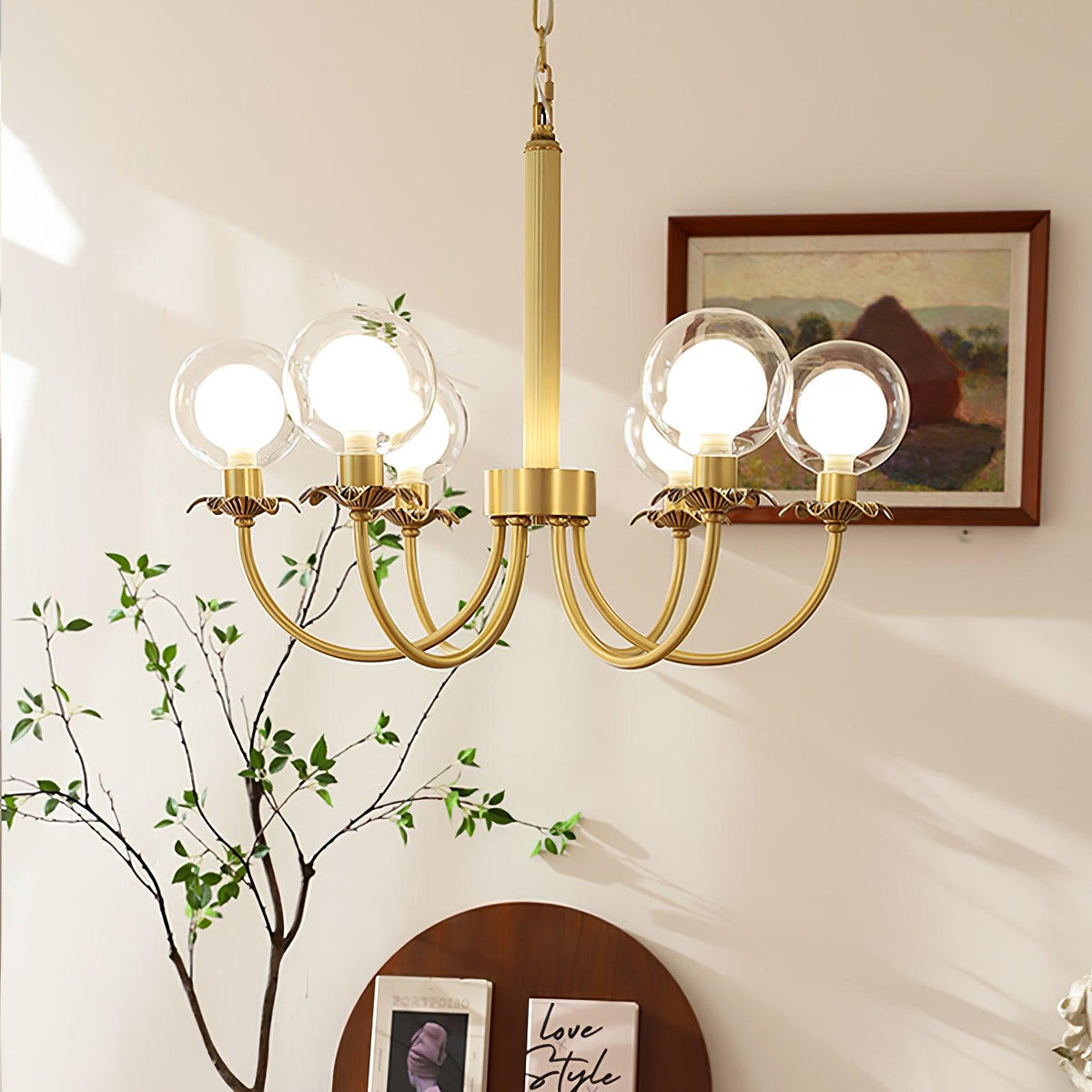 Crown Kronleuchter Classic Glas