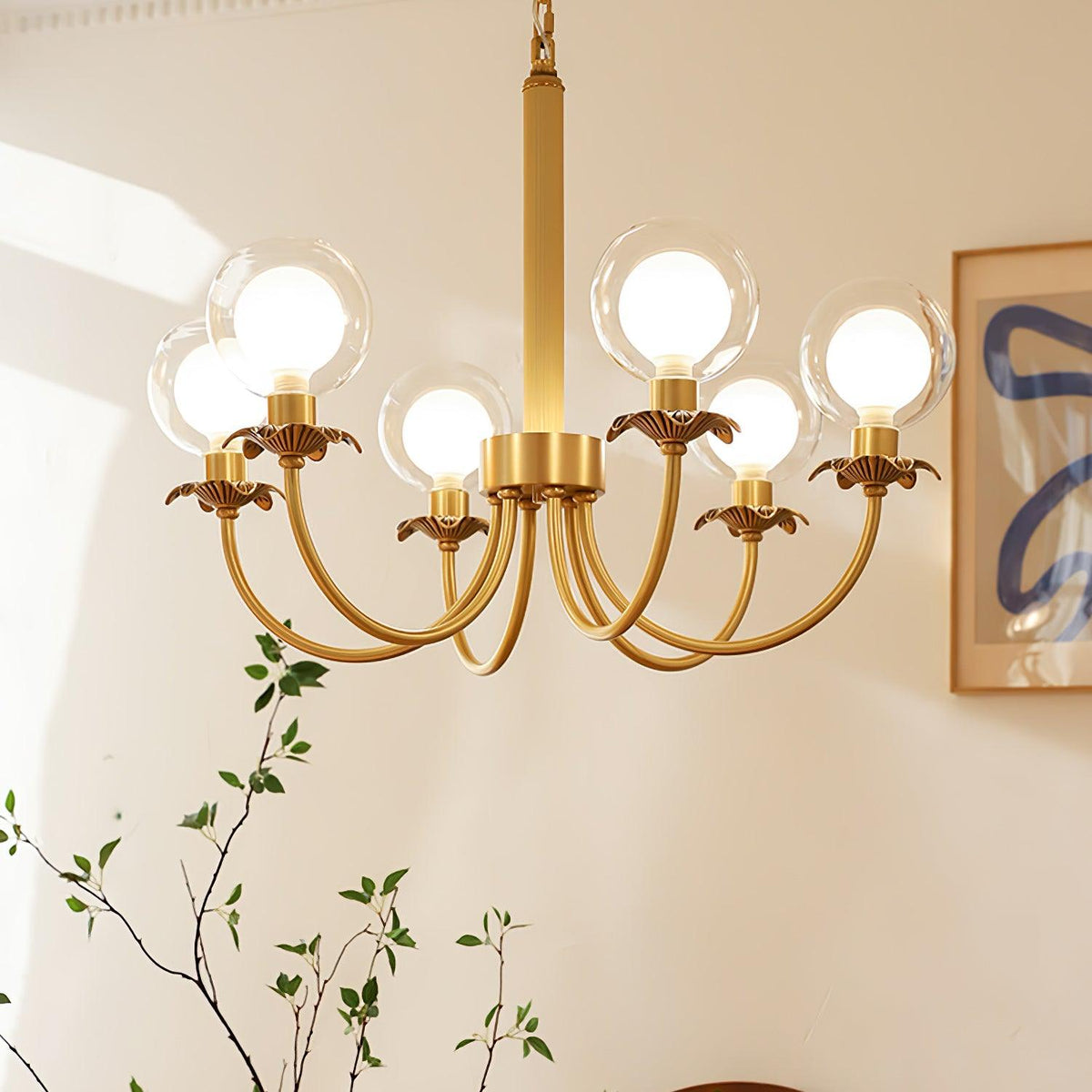 Crown Kronleuchter Classic Glas