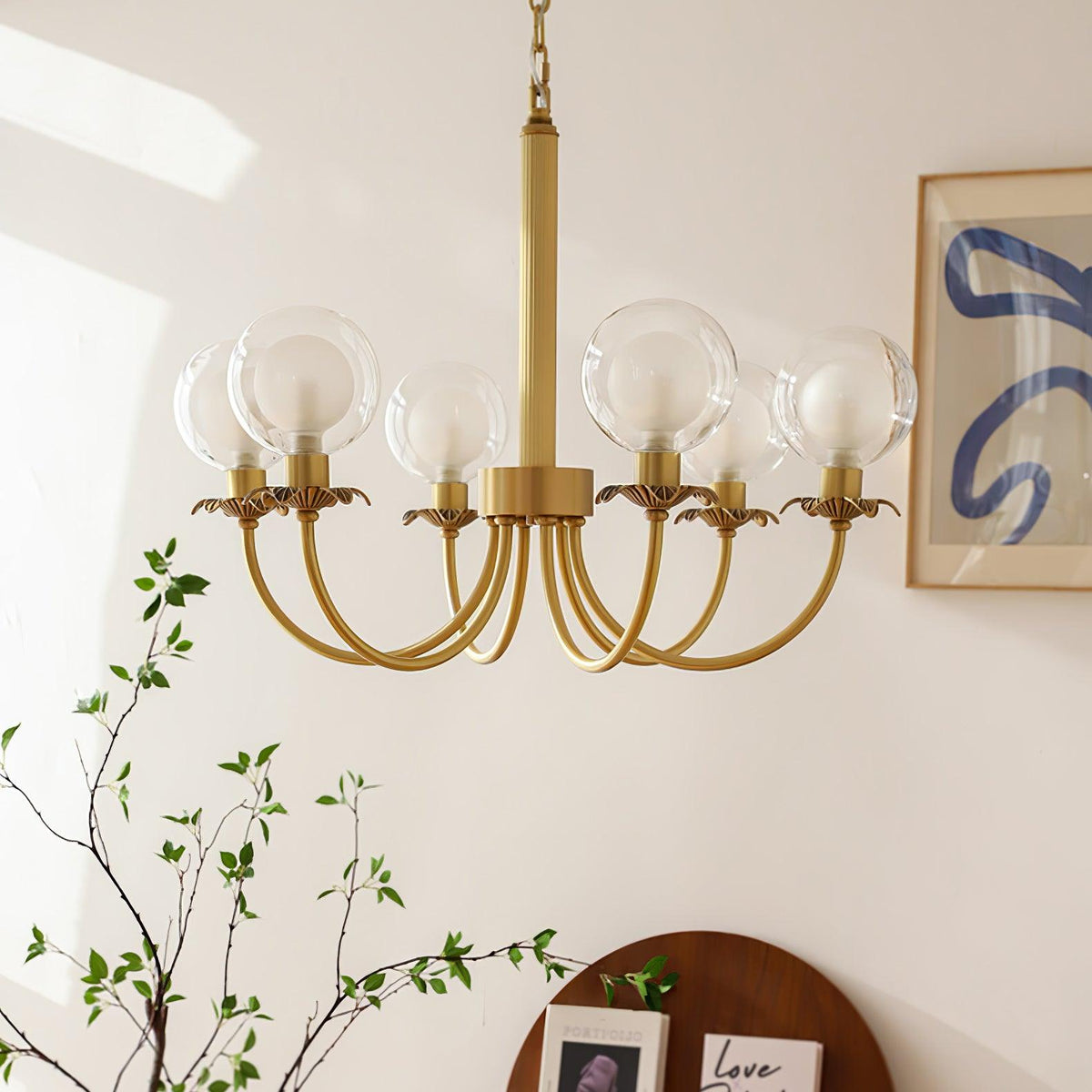 Crown Kronleuchter Classic Glas