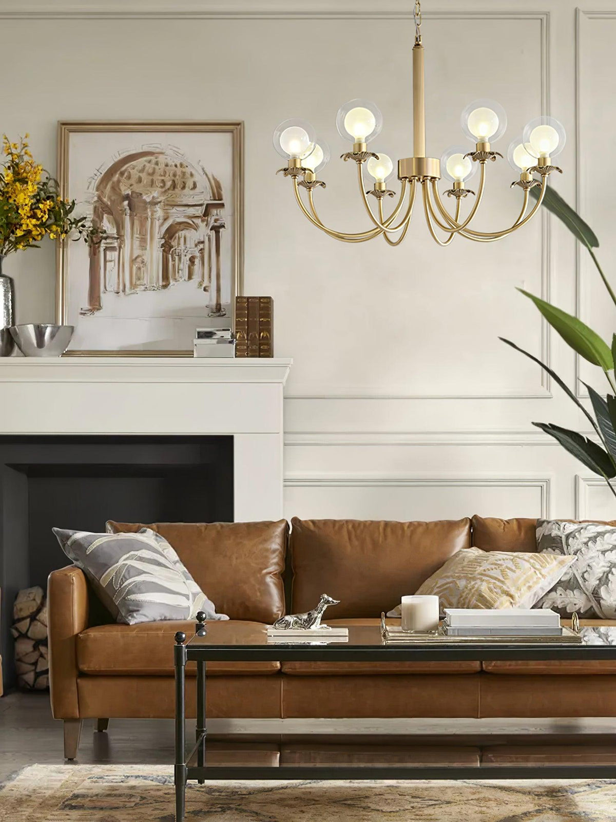 Crown Kronleuchter Classic Glas