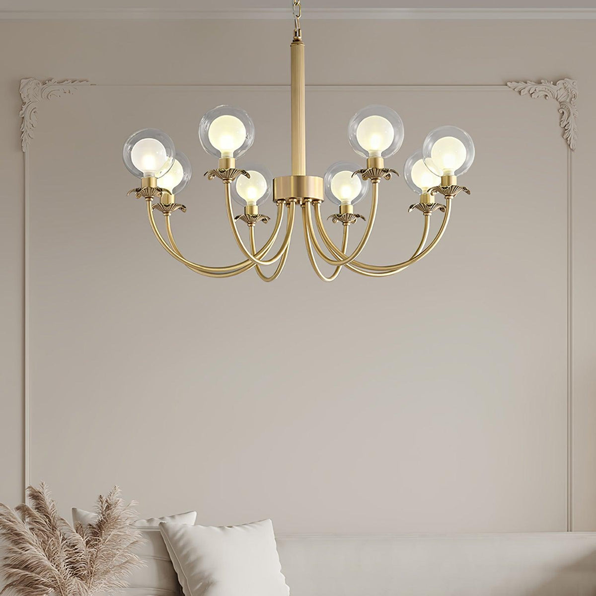 Crown Kronleuchter Classic Glas