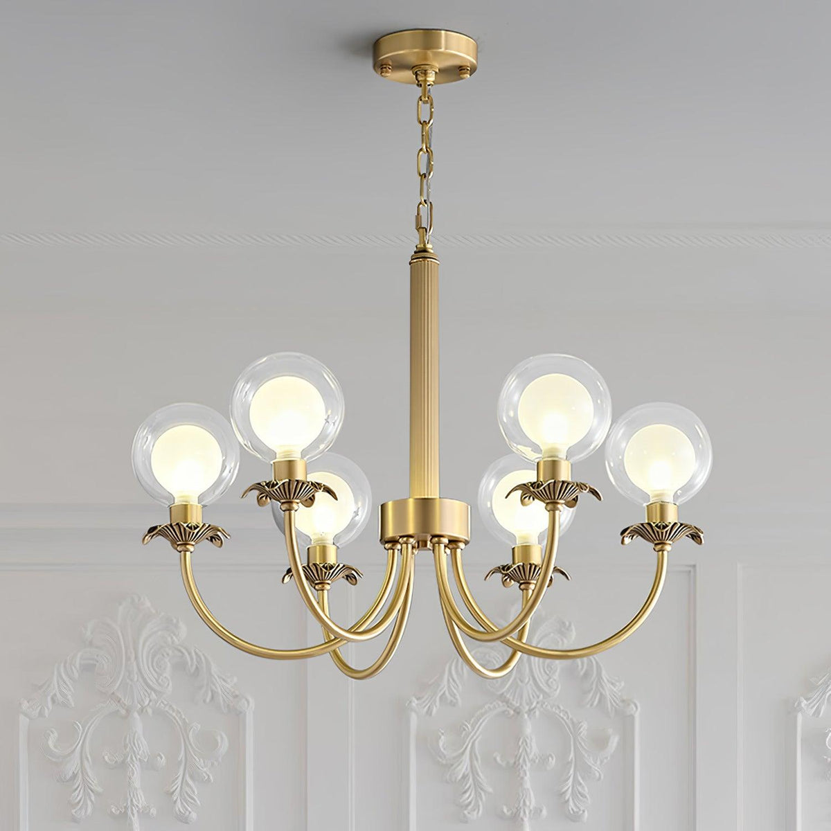 Crown Kronleuchter Classic Glas