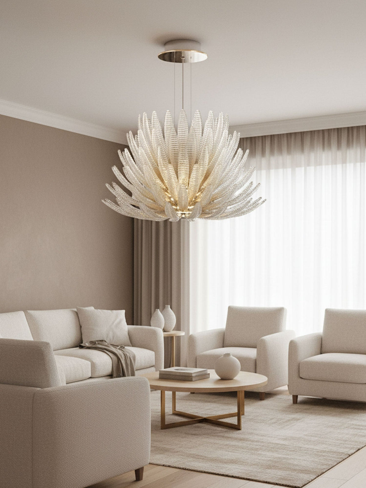 Valerio Aurelia Kronleuchter aus Glas Petal