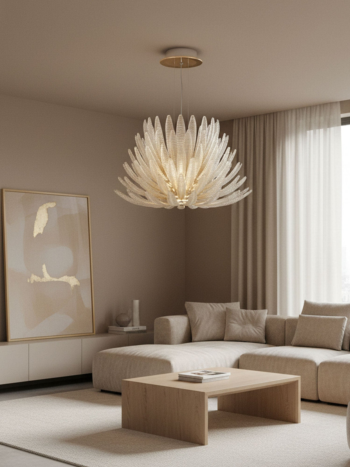 Valerio Aurelia Kronleuchter aus Glas Petal
