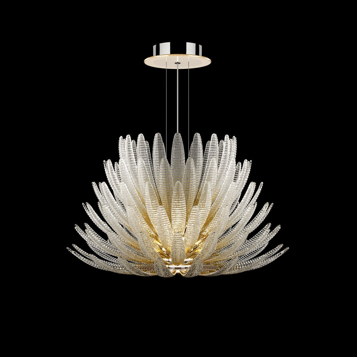 Valerio Aurelia Kronleuchter aus Glas Petal