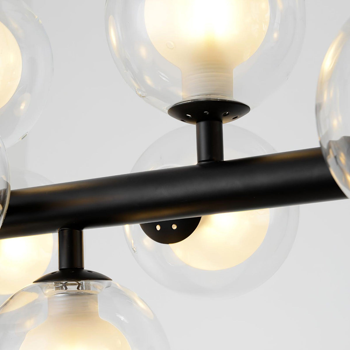 Eiranelle Kronleuchter aus Glas und minimalistisch
