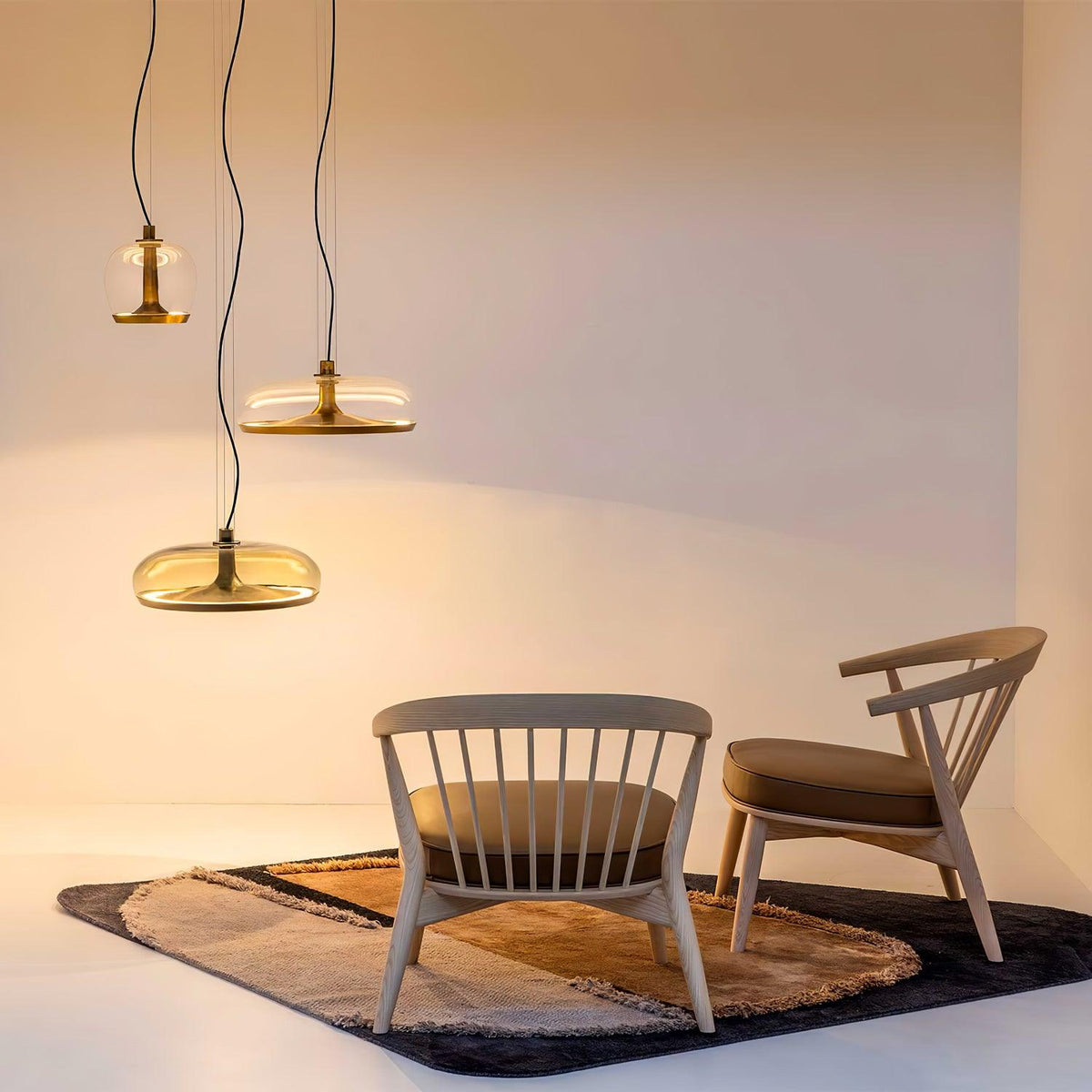 Cotalor zeitgenössische Kunst-LED-Glas-Pendelleuchte