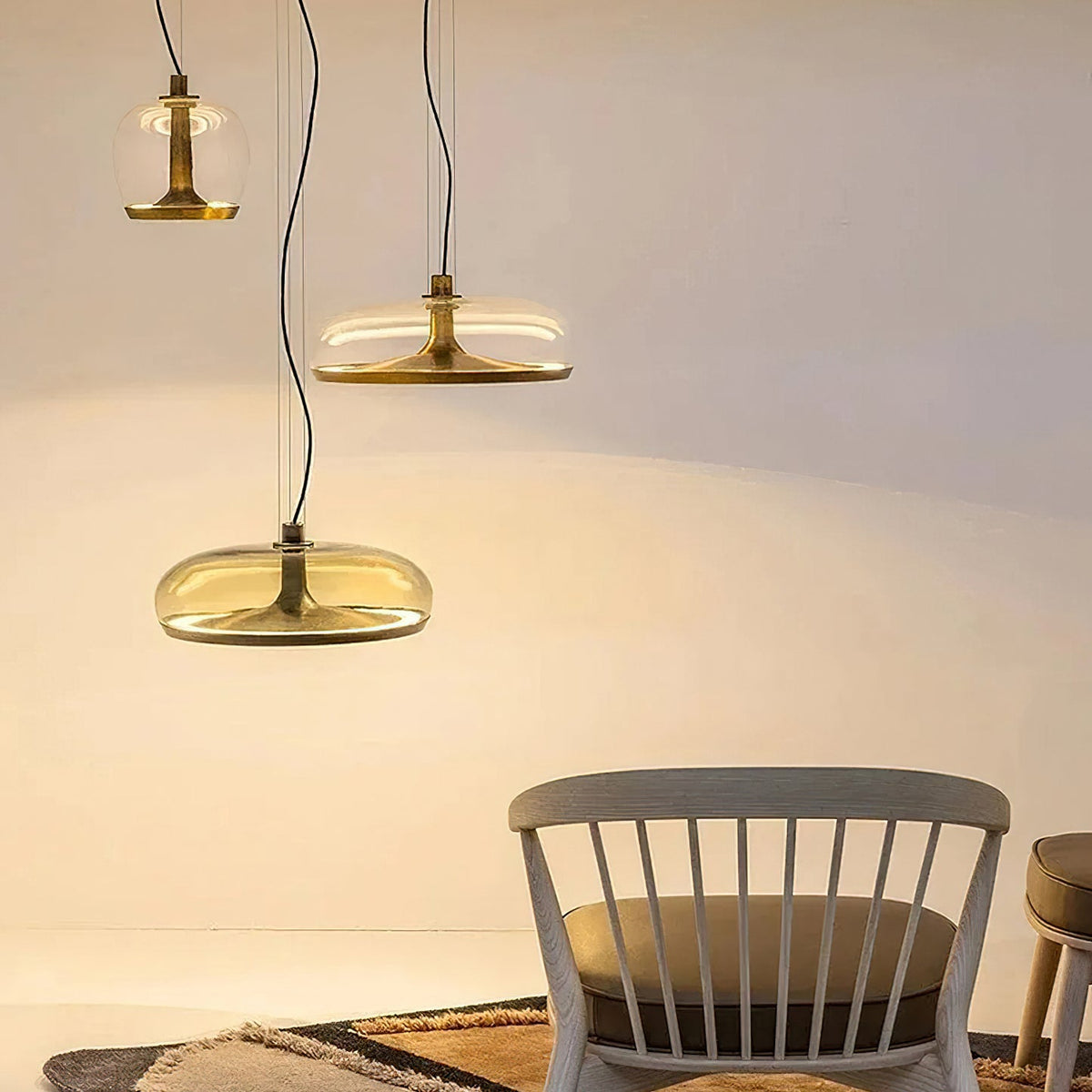 Cotalor zeitgenössische Kunst-LED-Glas-Pendelleuchte