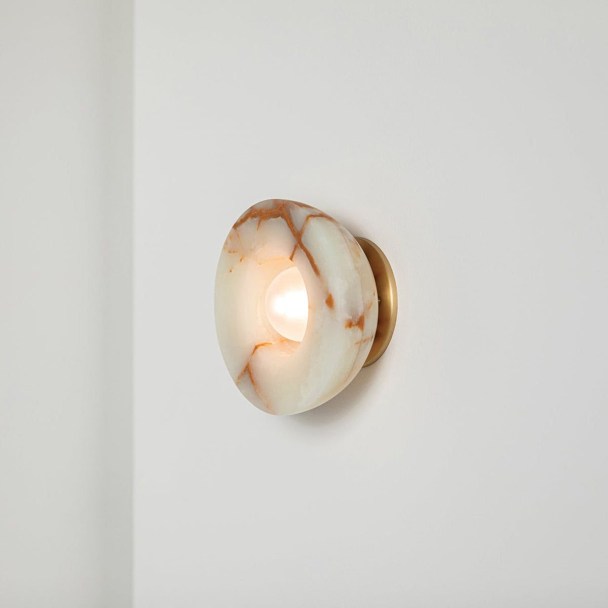 Lioruielle Wandleuchte aus Glas &