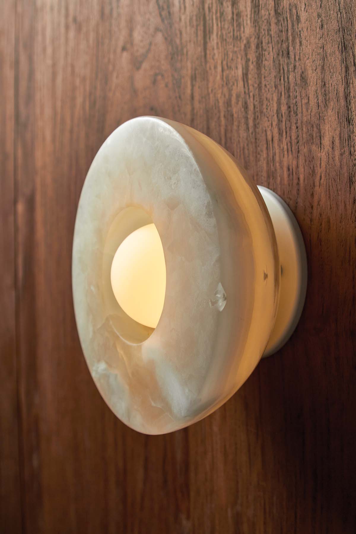 Lioruielle Wandleuchte aus Glas &