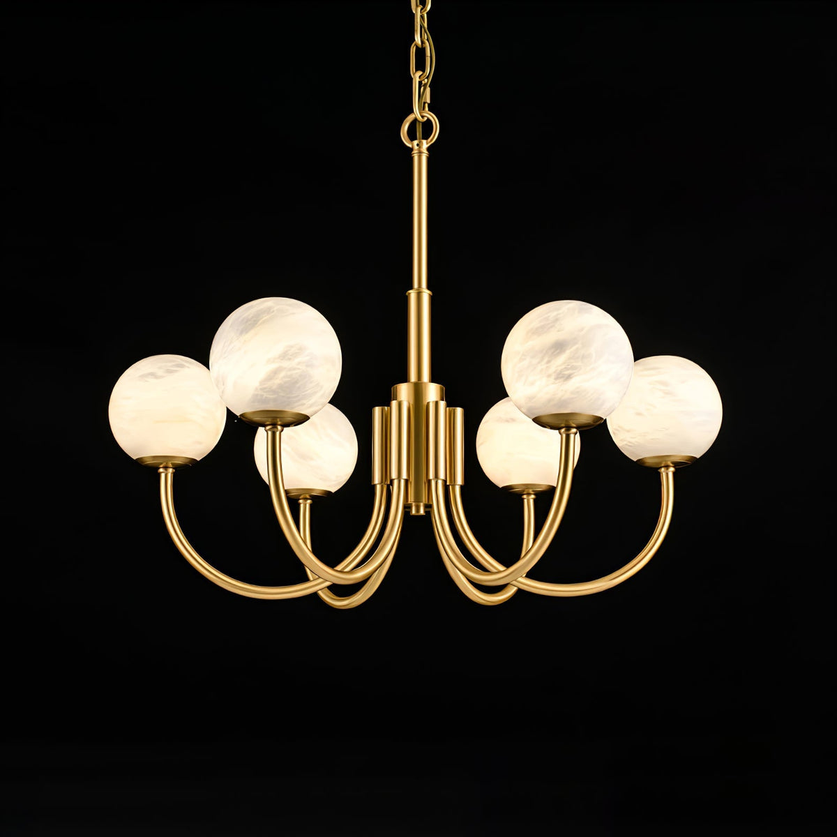 Alira Vintage Alabaster Kronleuchter