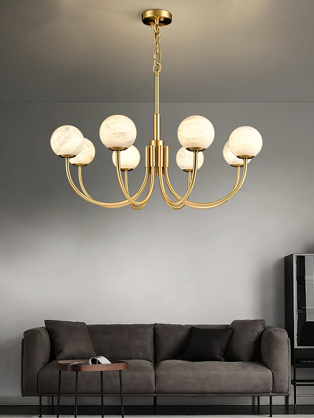 Alira Vintage Alabaster Kronleuchter