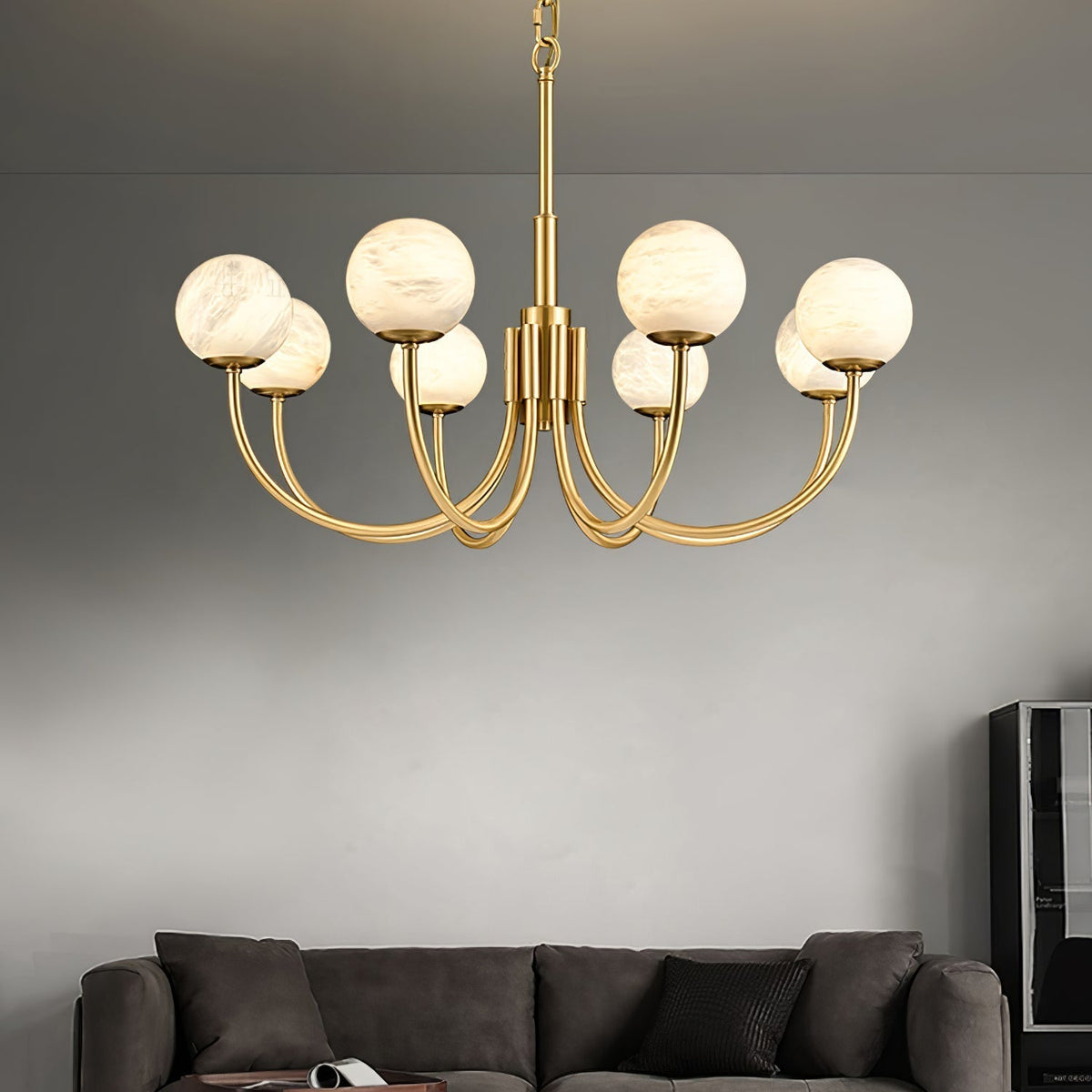 Alira Vintage Alabaster Kronleuchter