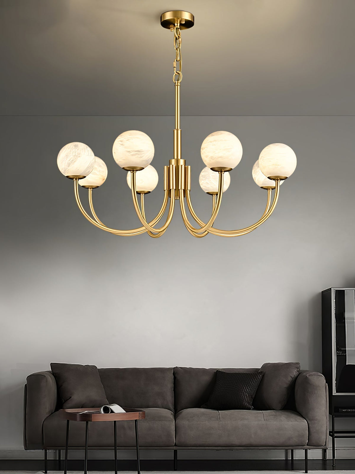 Alira Vintage Alabaster Kronleuchter