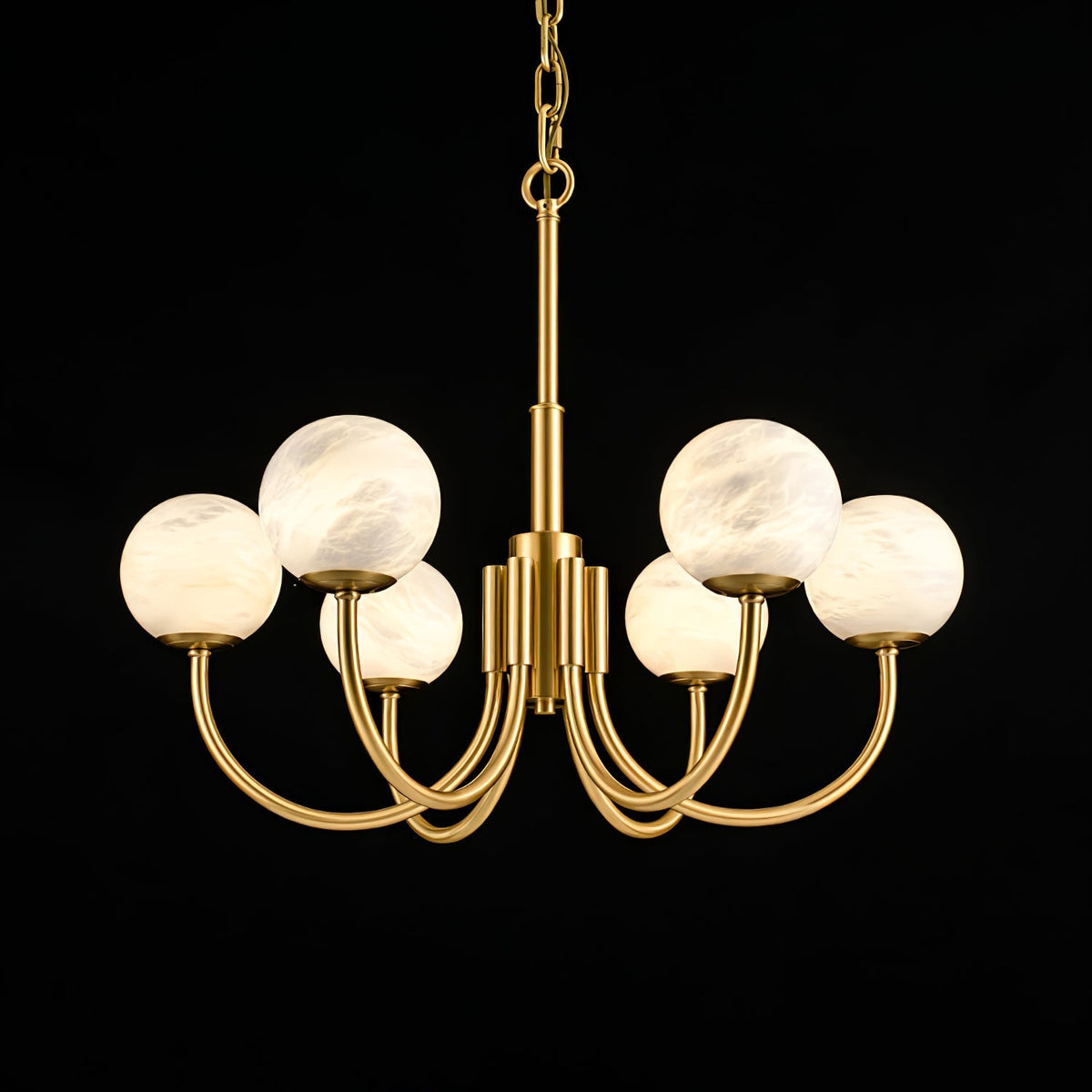 Alira Vintage Alabaster Kronleuchter