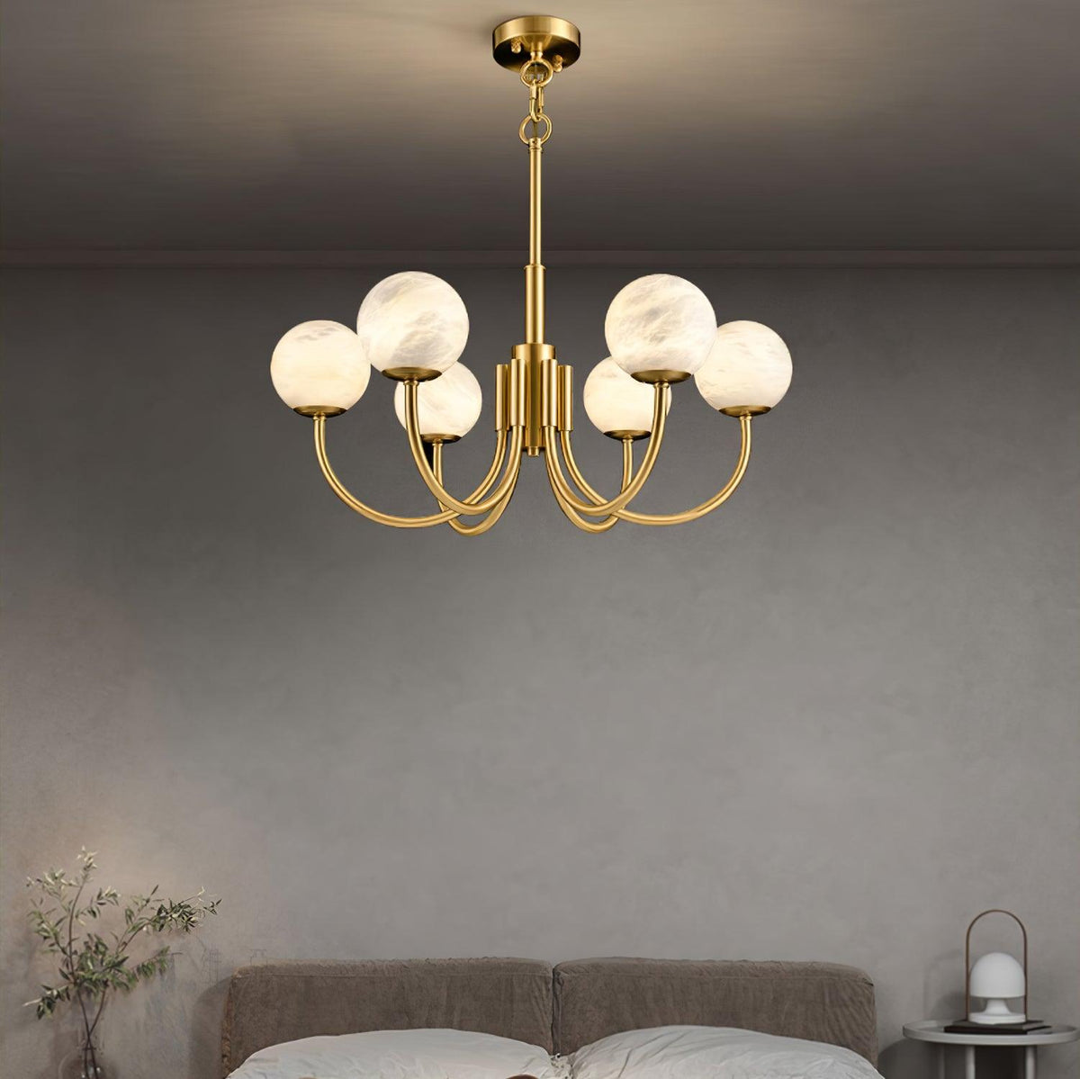 Alira Vintage Alabaster Kronleuchter
