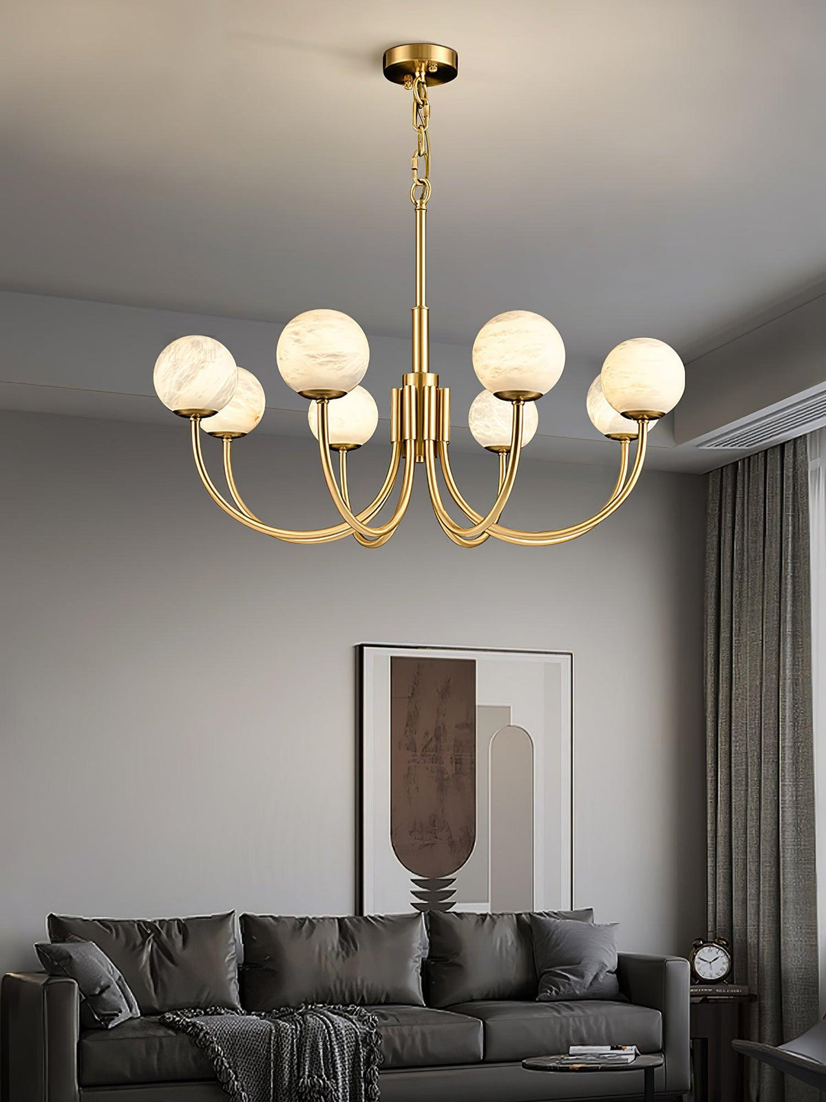 Alira Vintage Alabaster Kronleuchter