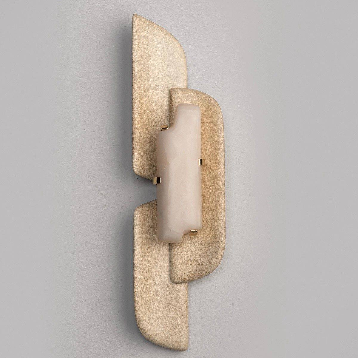 Lysara Aurellin Alabaster-Wandleuchte
