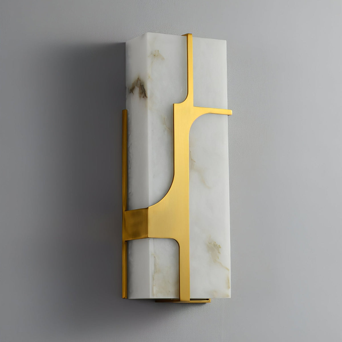 Ocarionis Geometrische Alabaster-Wandleuchte