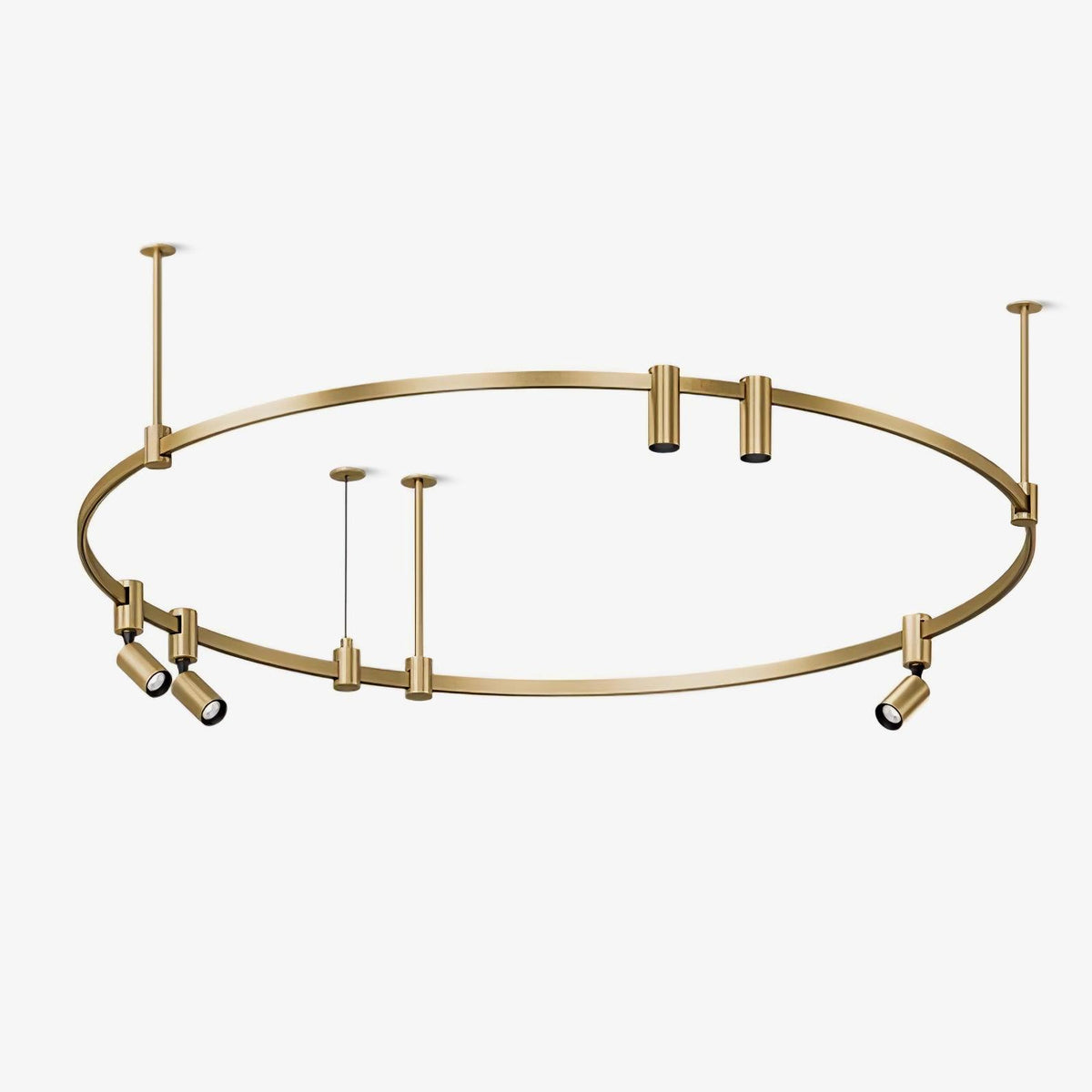 Ivrinir Ringed Messing Pendelleuchte