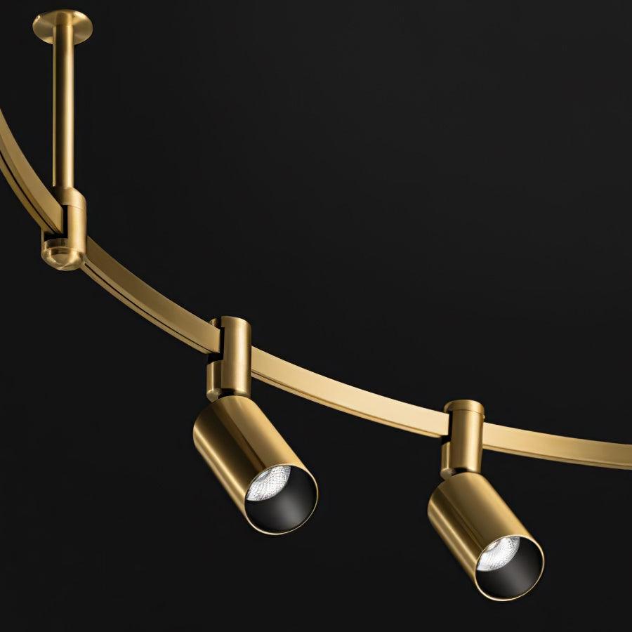 Ivrinir Ringed Messing Pendelleuchte