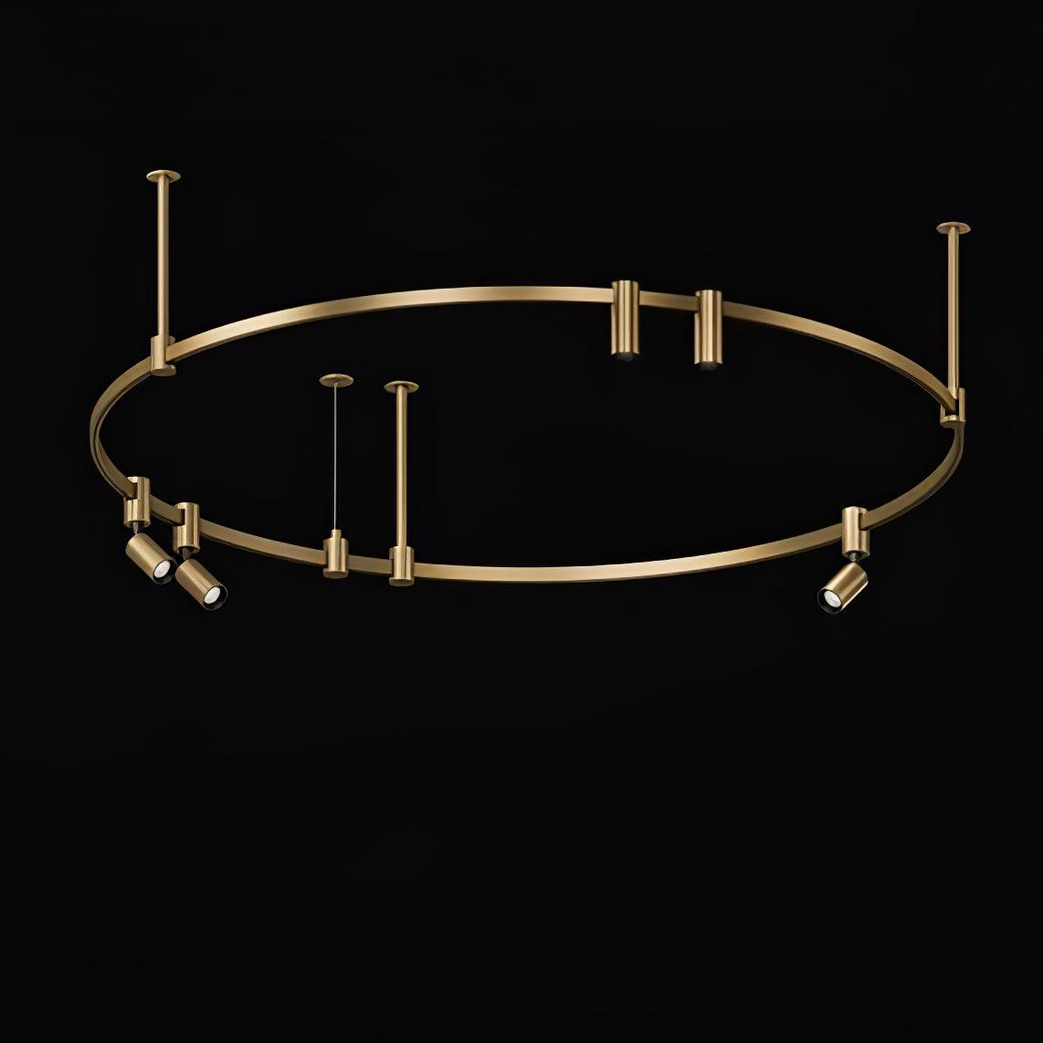 Ivrinir Ringed Messing Pendelleuchte