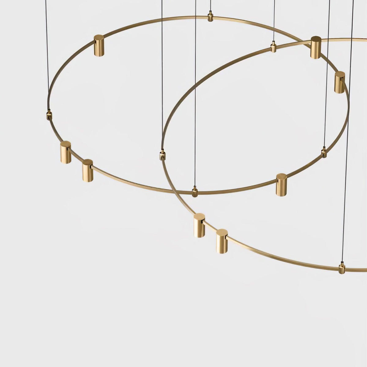 Ivrinir Ringed Messing Pendelleuchte