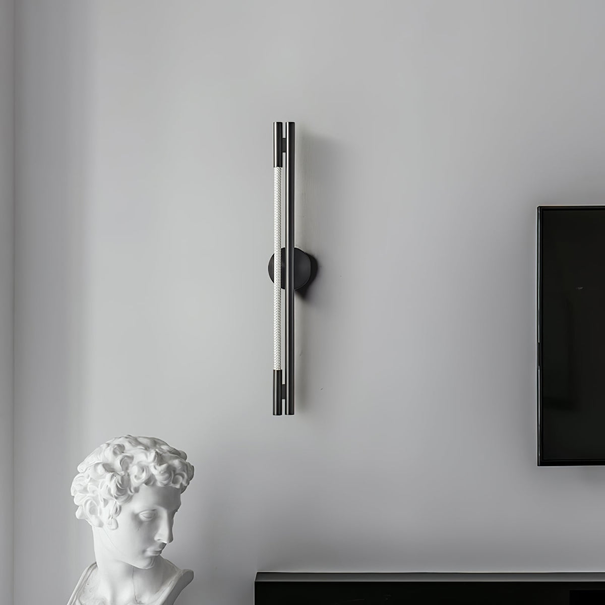 Vavenara zeitgenössische minimalistische Stab-Wandleuchte